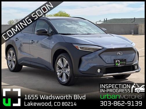 Gray 2023 Subaru Solterra Touring