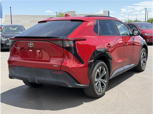 Supersonic Red 2023 Toyota bZ4X XLE