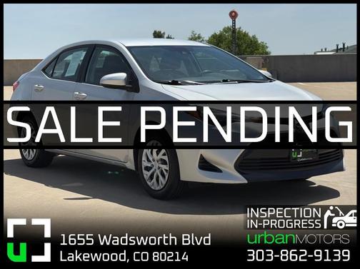 Classic Silver Metallic 2018 Toyota Corolla LE
