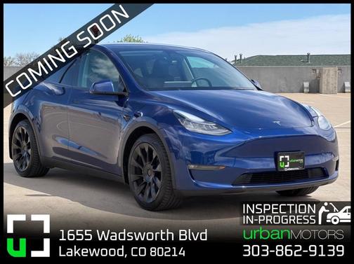 Deep Blue Metallic 2021 Tesla Model Y Long Range Dual Motor All-Wheel Drive