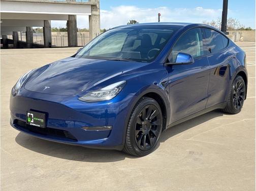 Deep Blue Metallic 2021 Tesla Model Y Long Range Dual Motor All-Wheel Drive