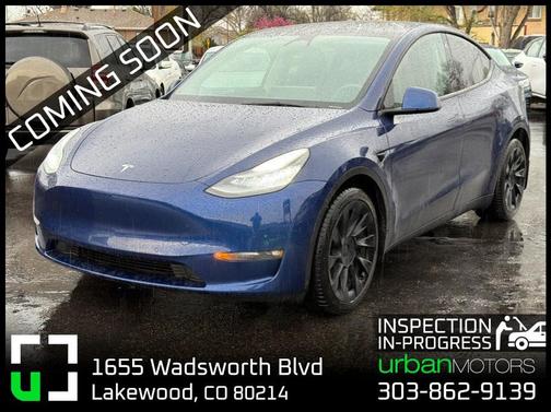 Blue 2021 Tesla Model Y Long Range - Coming Soon