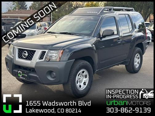 Gray 2014 Nissan Xterra X