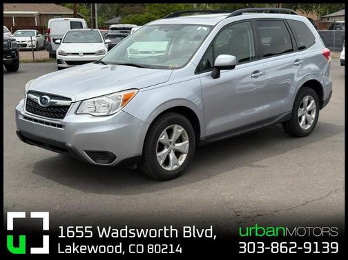 Ice Silver Metallic 2015 Subaru Forester 2.5i Premium