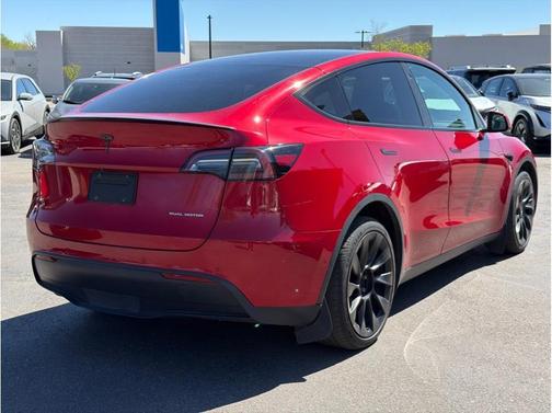 Red 2021 Tesla Model Y Long Range - Coming Soon