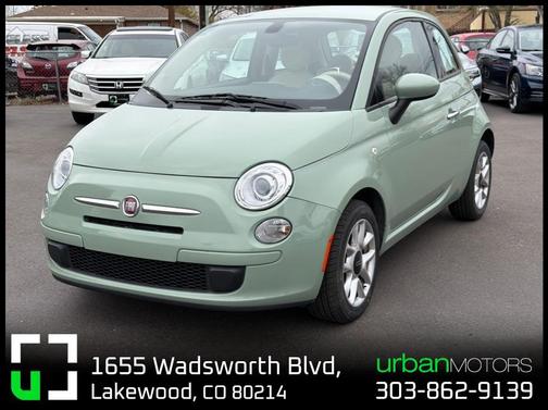 Green 2017 FIAT 500 Pop