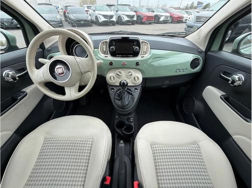 Green 2017 FIAT 500 Pop