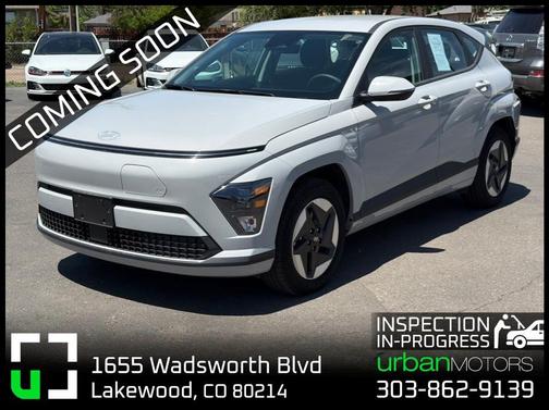 Cyber Gray Metallic 2025 Hyundai KONA EV SE