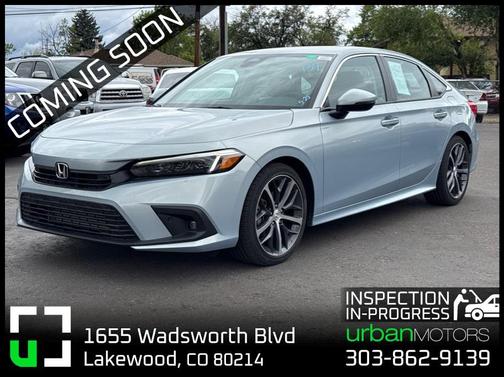 Lunar Silver Metallic 2023 Honda Civic Touring