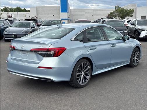 Lunar Silver Metallic 2023 Honda Civic Touring