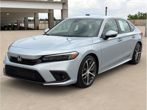 Lunar Silver Metallic 2023 Honda Civic Touring