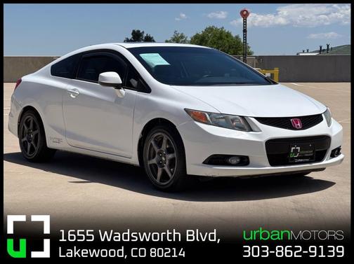 Taffeta White 2012 Honda Civic Si