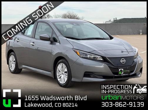 Gun Metallic 2024 Nissan Leaf S