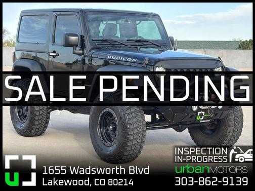 Black Clearcoat 2017 Jeep Wrangler Rubicon