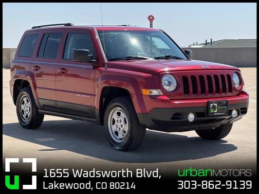 Deep Cherry Red Crystal Pearlcoat 2015 Jeep Patriot Sport