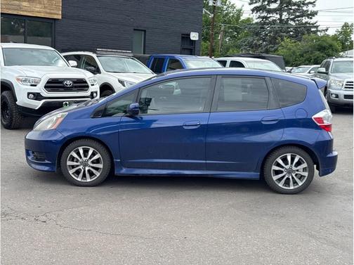 Blue 2012 Honda Fit Sport