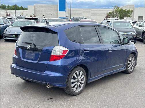Blue 2012 Honda Fit Sport