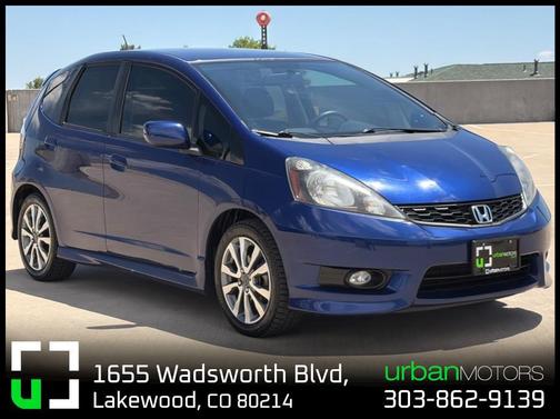 Blue 2012 Honda Fit Sport