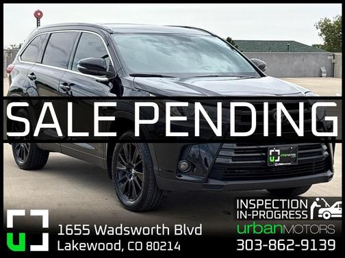 2019 Toyota Highlander SE