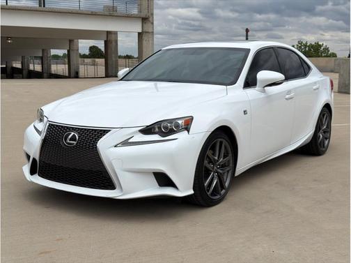 White 2014 Lexus IS 250 Base