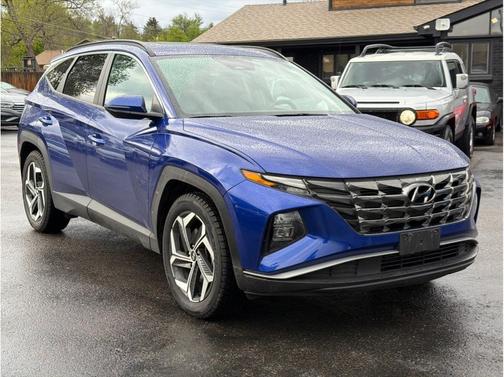 Blue 2022 Hyundai TUCSON SEL