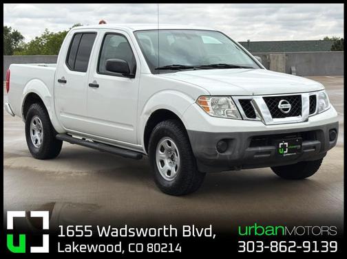 Glacier White 2017 Nissan Frontier S
