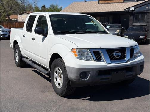 Glacier White 2017 Nissan Frontier S