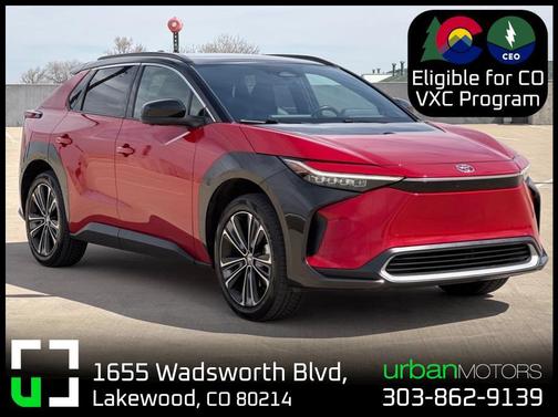Supersonic Red w/Black Roof 2023 Toyota bZ4X Limited