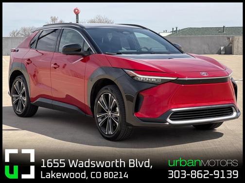 Supersonic Red w/Black Roof 2023 Toyota bZ4X Limited