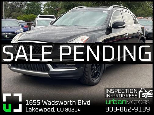 Black 2017 INFINITI QX50 Base