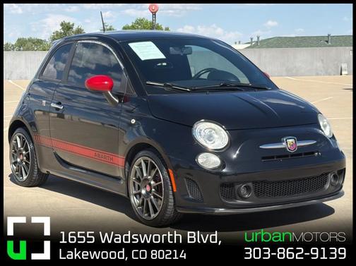 Black 2013 FIAT 500 Abarth