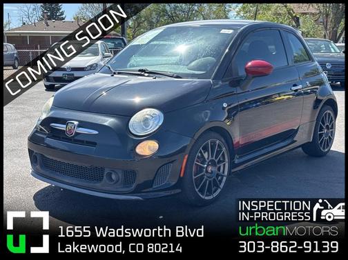 Black 2013 FIAT 500 Abarth