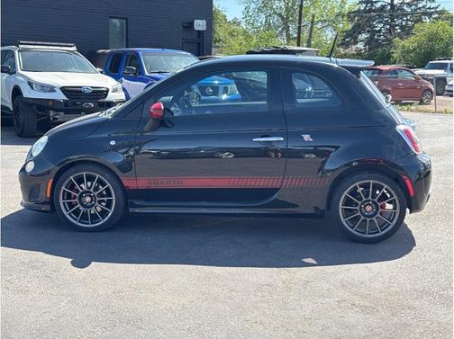 Black 2013 FIAT 500 Abarth