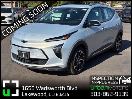 Silver Flare Metallic 2022 Chevrolet Bolt EUV FWD Premier