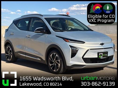 Silver Flare Metallic 2022 Chevrolet Bolt EUV FWD Premier