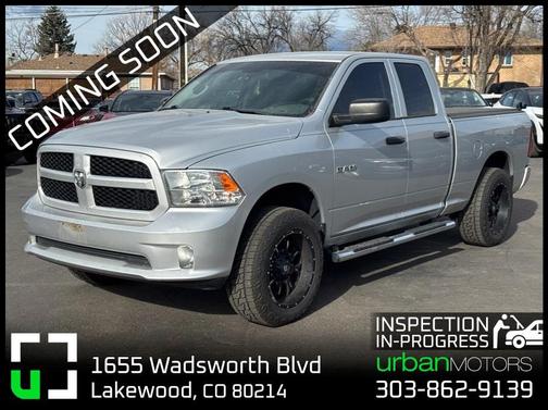 Bright Silver Metallic Clearcoat 2017 RAM 1500 Express