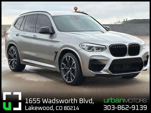 Donington Grey Metallic 2021 BMW X3 M Competition