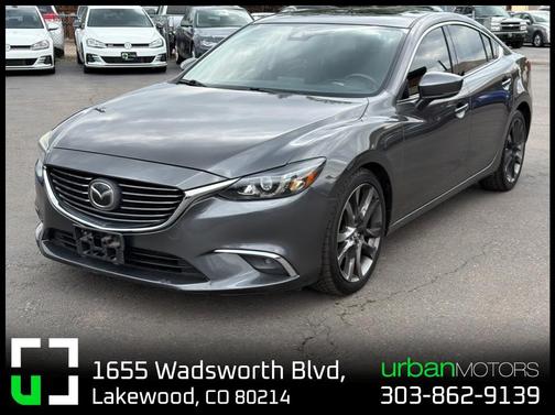 Machine Gray Metallic 2017 Mazda Mazda6 Grand Touring