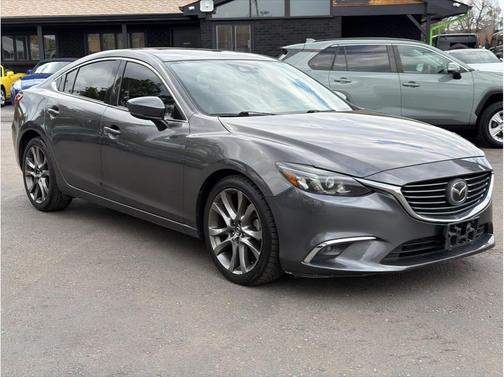 Machine Gray Metallic 2017 Mazda Mazda6 Grand Touring
