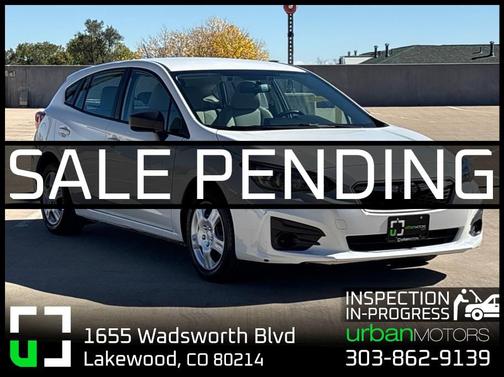 2019 Subaru Impreza 2.0i