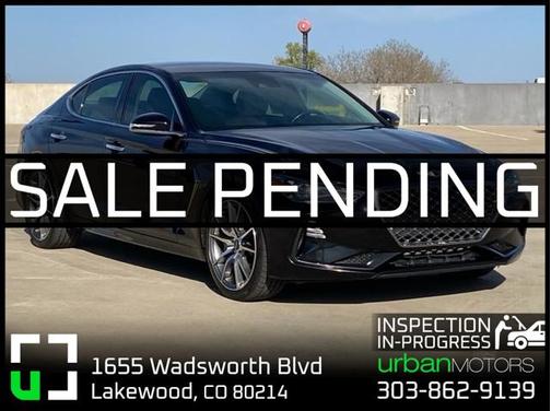 2020 Genesis G70 2.0T RWD Manual