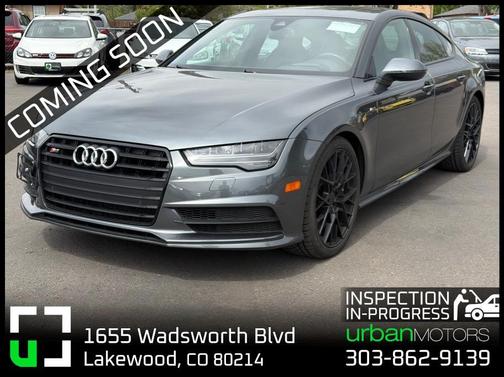 Gray 2016 Audi S7 4.0T
