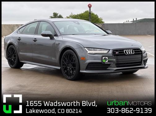 Gray 2016 Audi S7 4.0T