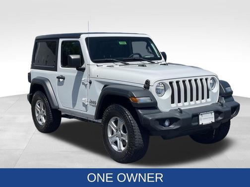 Bright White Clearcoat 2018 Jeep Wrangler Sport S