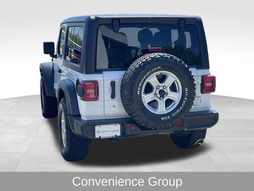 Bright White Clearcoat 2018 Jeep Wrangler Sport S