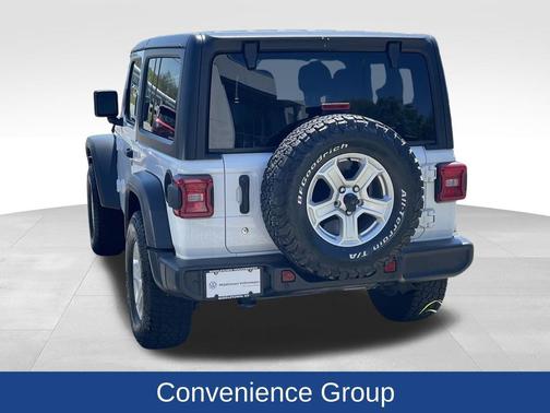 Bright White Clearcoat 2018 Jeep Wrangler Sport S
