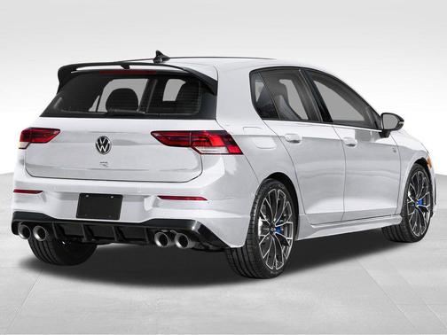 pure white 2026 Volkswagen Golf R 2.0T DSG