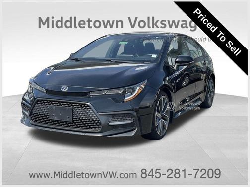 Black Sand Pearl 2021 Toyota Corolla XSE