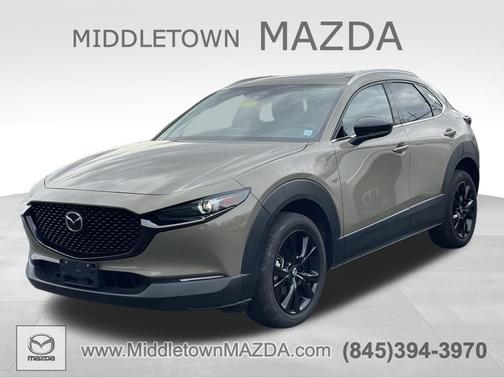 Zircon Sand Metallic 2025 Mazda CX-30 2.5 Carbon Turbo
