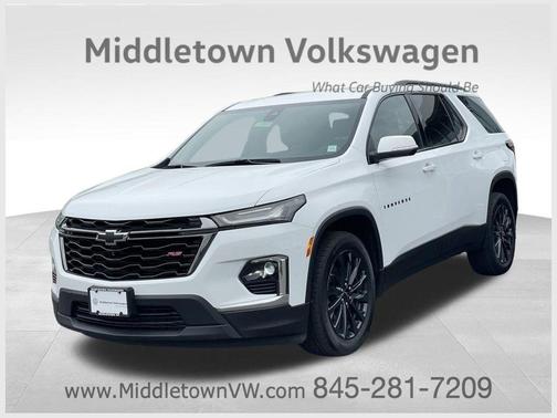 Summit White 2024 Chevrolet Traverse RS